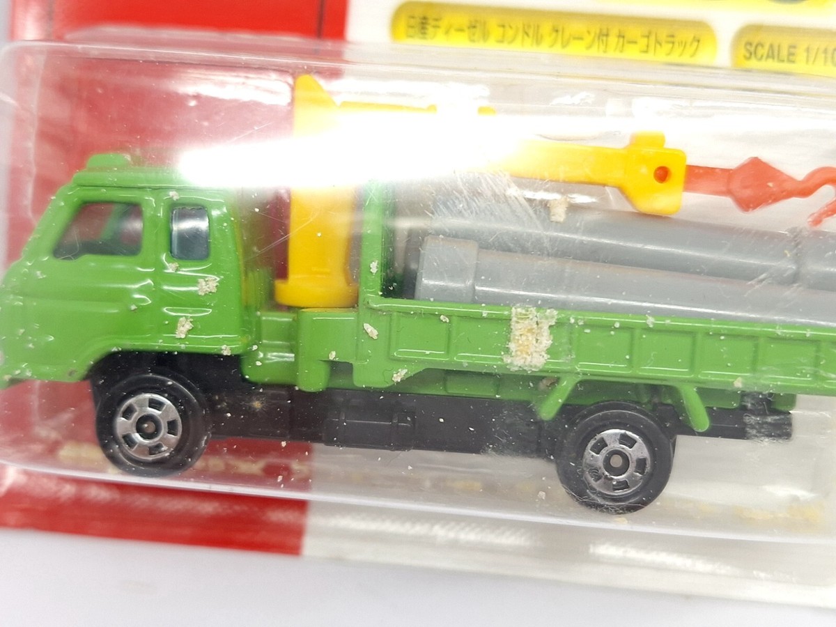TOMICA 80 NISSAN DIESEL CONDOR CRANE CARGO TRUCK 1/104 NEW B | eBay