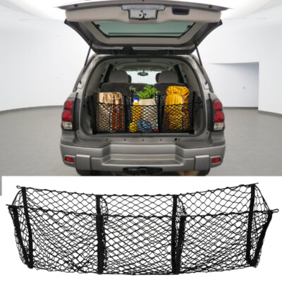 Envelope Style 3 Pocket Net Stretchy Trunk Storage Net For Chevrolet Trailblazer