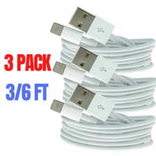 USB Fast Charger Cable Charging Data Cord For iPhone 12 11 XS Max XR 8 7 6 SE