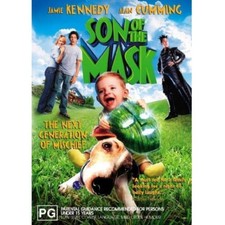 Son of the Mask (DVD, 2005) PAL Region 4 (Alan Cumming, Jamie Kennedy) VERY RARE