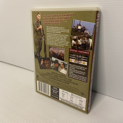 Stripes - Extended Cut (DVD, 1981) Comedy - Region 4 - Picture 2 of 8