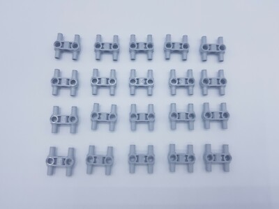 LEGO TECHNIC 20 X CONNECTOR PERPENDICULAR 3L 4 PINS REF 48989 / 65489 ...