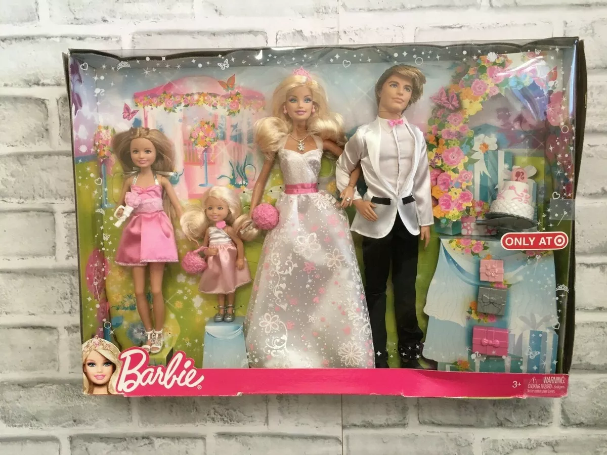 Barbie bride doll wedding dresses/ cake topper, Hobbies & Toys