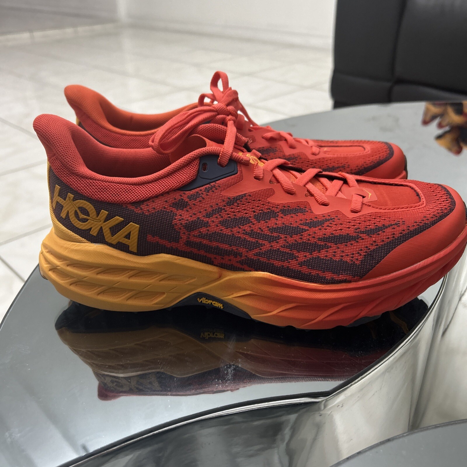 Hoka running shoes size 11.2E wide width for men