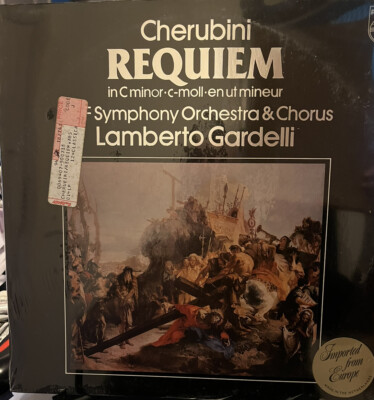 9500 715 Cherubini Requiem ORF Symphony Orchestra & Chorus Lamberto Gardelli NEW