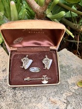 Vintage Gold Tone MOTHER PEARL