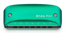 Kongsheng Baby Fat 7 Hole Diatonic Harmonica Country Tuned Key of F
