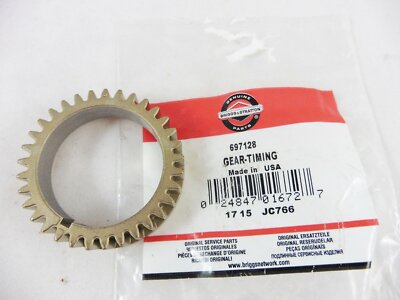 original Briggs & Stratton Zahnrad Nockenwelle Kurbelwelle 697128 Rasentraktor