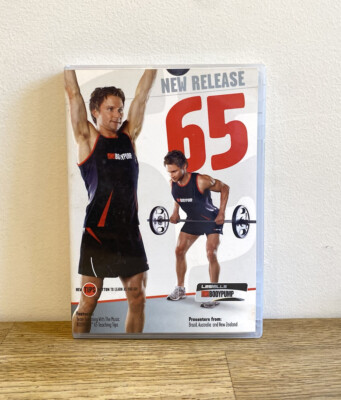 Les Mills Body Pump Release 65 DVD CD Notes Workout Gym Weights