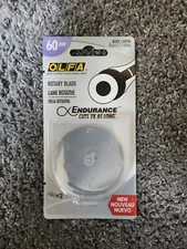 OLFA 60mm Endurance Rotary Replacement Blade, 2pk