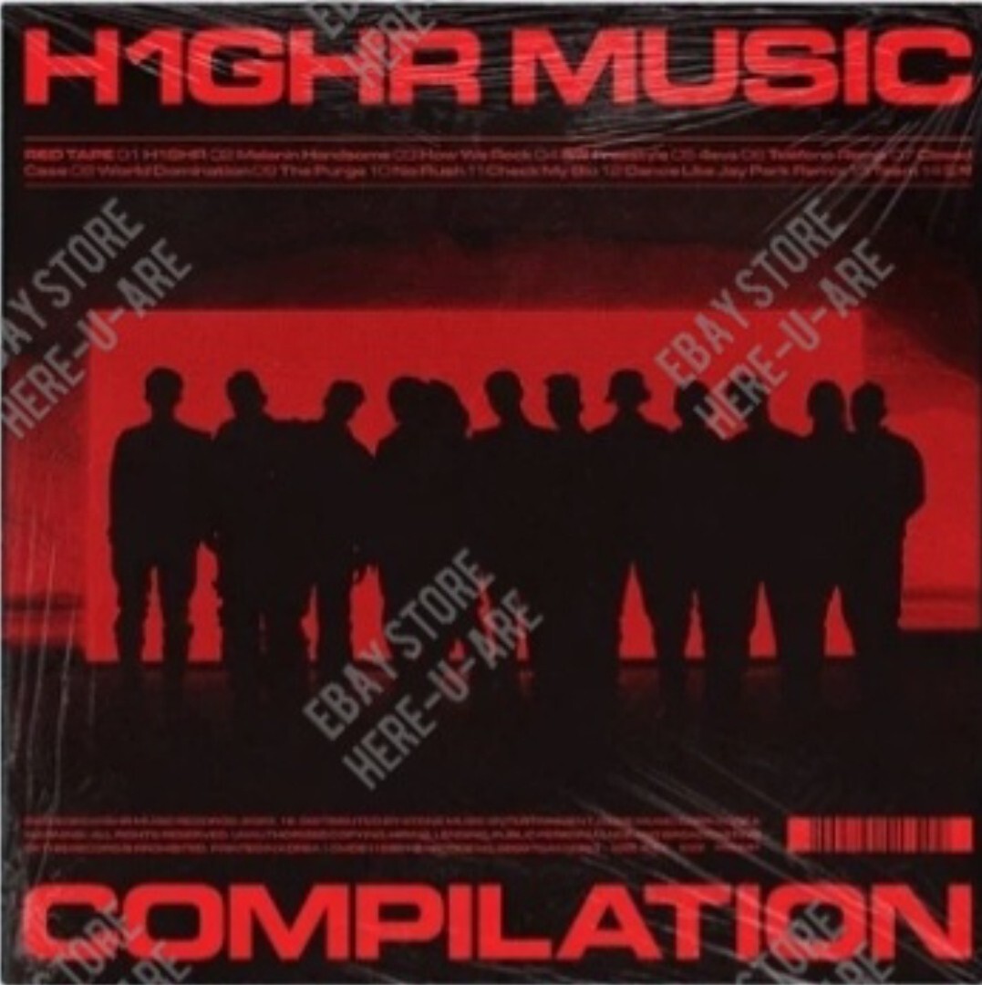H1ghr Music Compilation Vinyl LP Red Tape ver. Blue Tape ver. SET