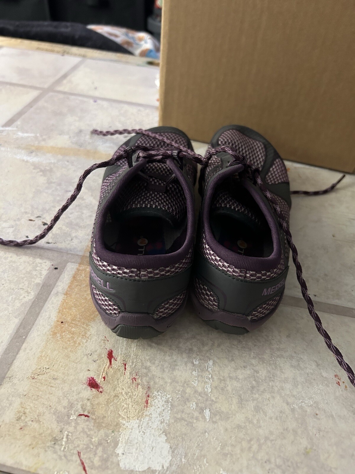 Merrell Donna Pace Glove 2 Scarpe da Trail Running a Piedi Nudi Lavanda S 6 5