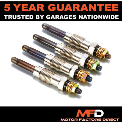 4X FOR PEUGEOT J5 1982- DIESEL HEATER GLOW PLUGS PLUG FULL SET CHOICE OPTION 2