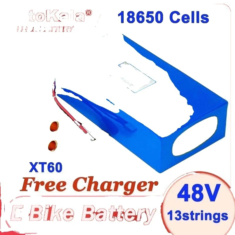 Lithium 48 V 12 Ah Amp Hours Rechargeable Batteries