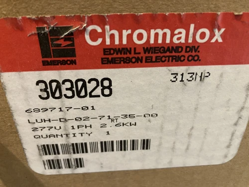 Chromalox LUH-D—02-71-35-00 New In Box Dusty But Brand New