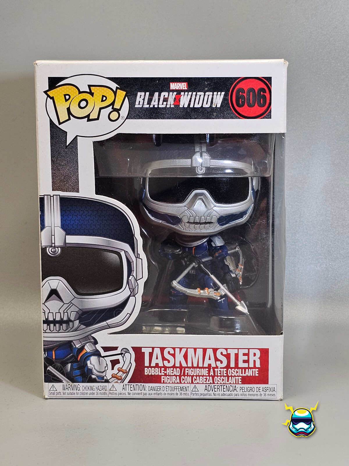 Funko Pop TASKMASTER #606 Marvel Black Widow Bobble Head Collectible ToyFigure 6