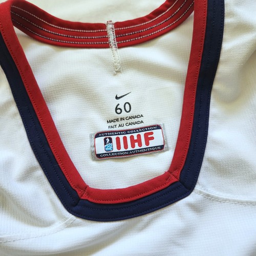 Team USA 2010 Olympics Swift Nike Authentic Team Issued Hockey Jersey - 60 - Picture 3 of 14