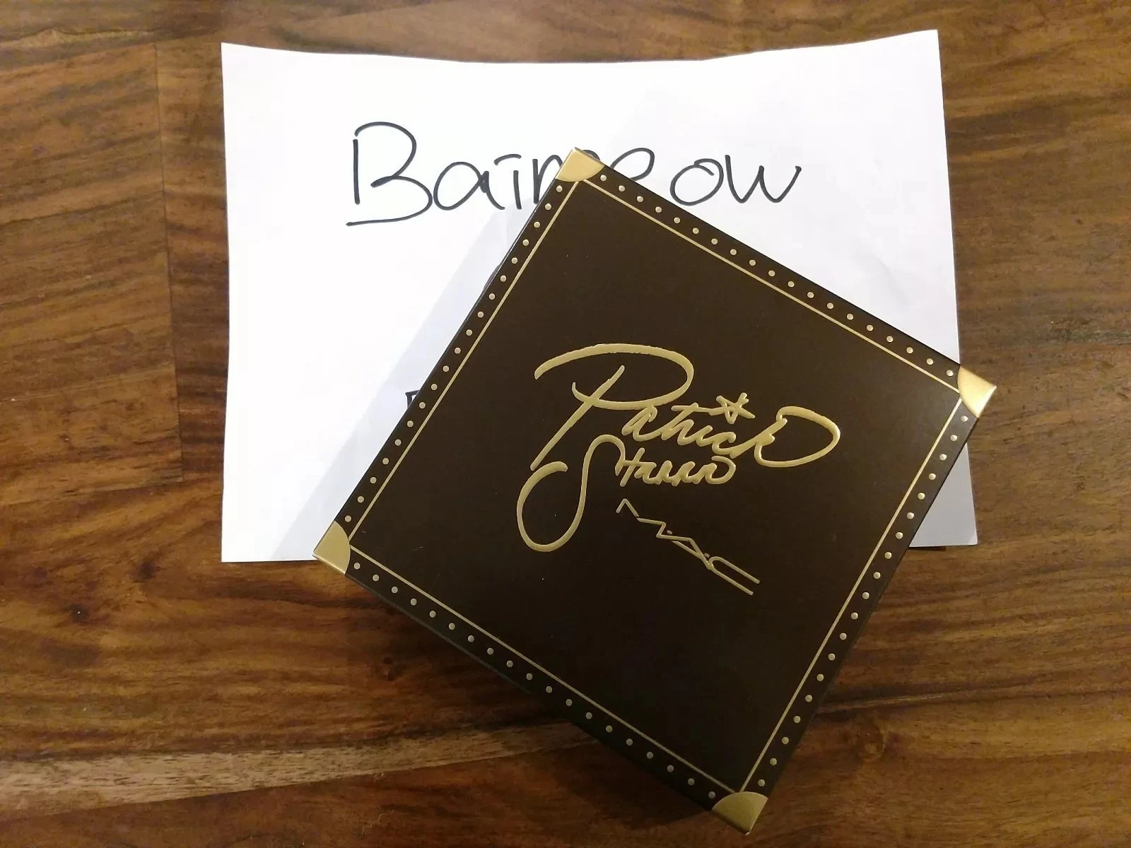 MAC PATRICK STARR Boy About Town Eye Shadow x4 Retro Matte Lip New in Box