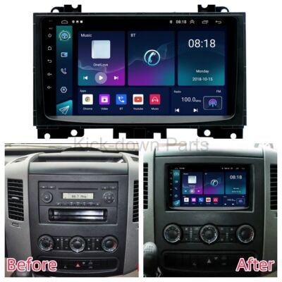 9'' Android Stereo with FM RDS for Mercedes-Benz Sprinter 2006-2017