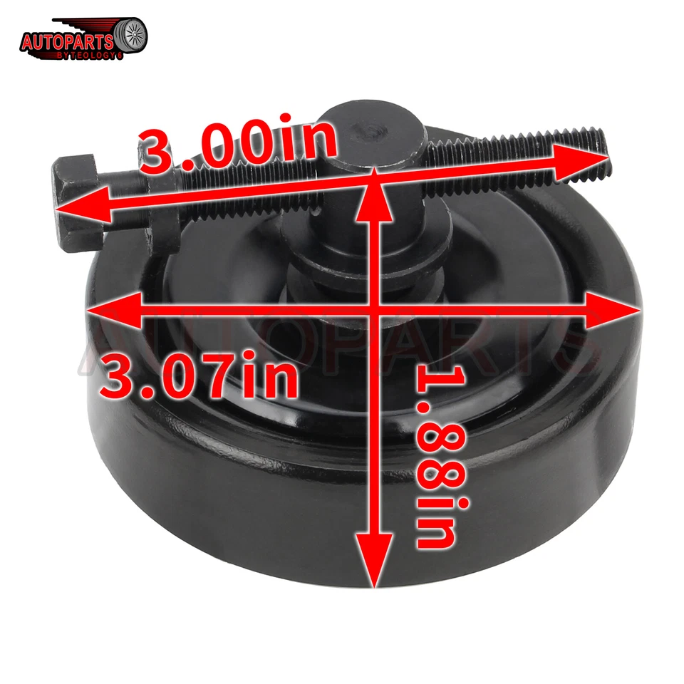 Polea de tensión de correa de acero negro para Kia Spectra5 Tucson 05-09 9783429010 Foto 3 de 4