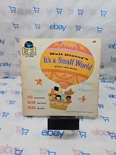 Walt Disney's It's a Small World See Hear Read Book & Record