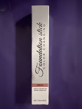 Color-Changing 2-In-1 Foundation Stick - Lightweight  Moisturizing Natural