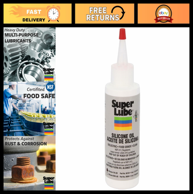 #ad #ad Silicone Oil 4oz High amp; Low Temp Stable NSF Certified Food Grade Clear Lubri $32.99