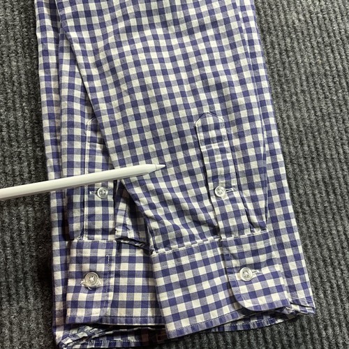 Ralph Lauren camicia sportiva donna 14 Gingham bottoni manica lunga top - Foto 17 di 17