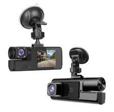 1080P Dual Dash Camera for Car Front and inside Car Security Dash Cam