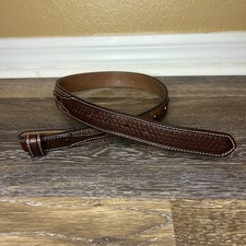 Ariat Pair Western Youth Belts 28  Calf Fur Studs Rodeo Champion No Buckle