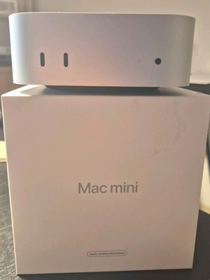 Refurbed Apple Mac Mini M4 Pro | 12C-16GPU | 64GB RAM | 1TB SSD | Garantie