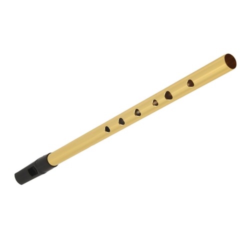 Brass Irish Whistle Flute Clarinet Tin Clarinet D Metal Flute Musical4251 - Picture 2 of 6