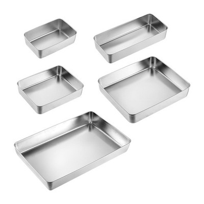 Lasagnepfanne stabile flache Bodenform für Plätzchen Blech Toaster Ofen Brot