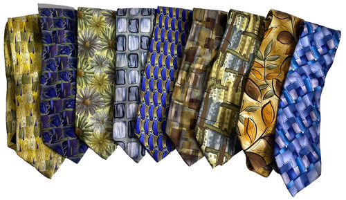 Lot of 46 Jerry Garcia Ties Mens Silk Neck Tie Grateful Dead Huge Collection