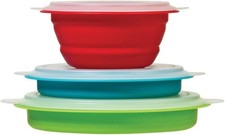 International International CB-20 Collapsible Storage Bowls White
