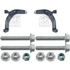 2x FEBI QUERLENKER VORNE+SCHRAUBENSATZ passend für VW TRANSPORTER T5 T6 MULTIVAN