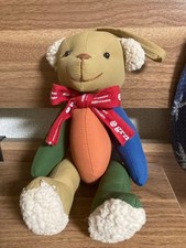 grn Teddy Bear Plush Stuffed Animal Fabric