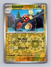 Eelektrik 068/197 Common Obsidian Flames Pokemon Reverse Holo Lightly Played