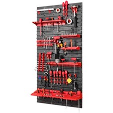 Storage System Tool Wall 576 x 1170 – Set Tool Holder with Wall Shelf – W...