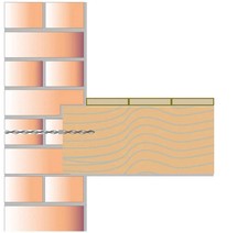 Joist End Lateral Restraint Tie (10pack) For Restraining Bowed Bulging Walls
