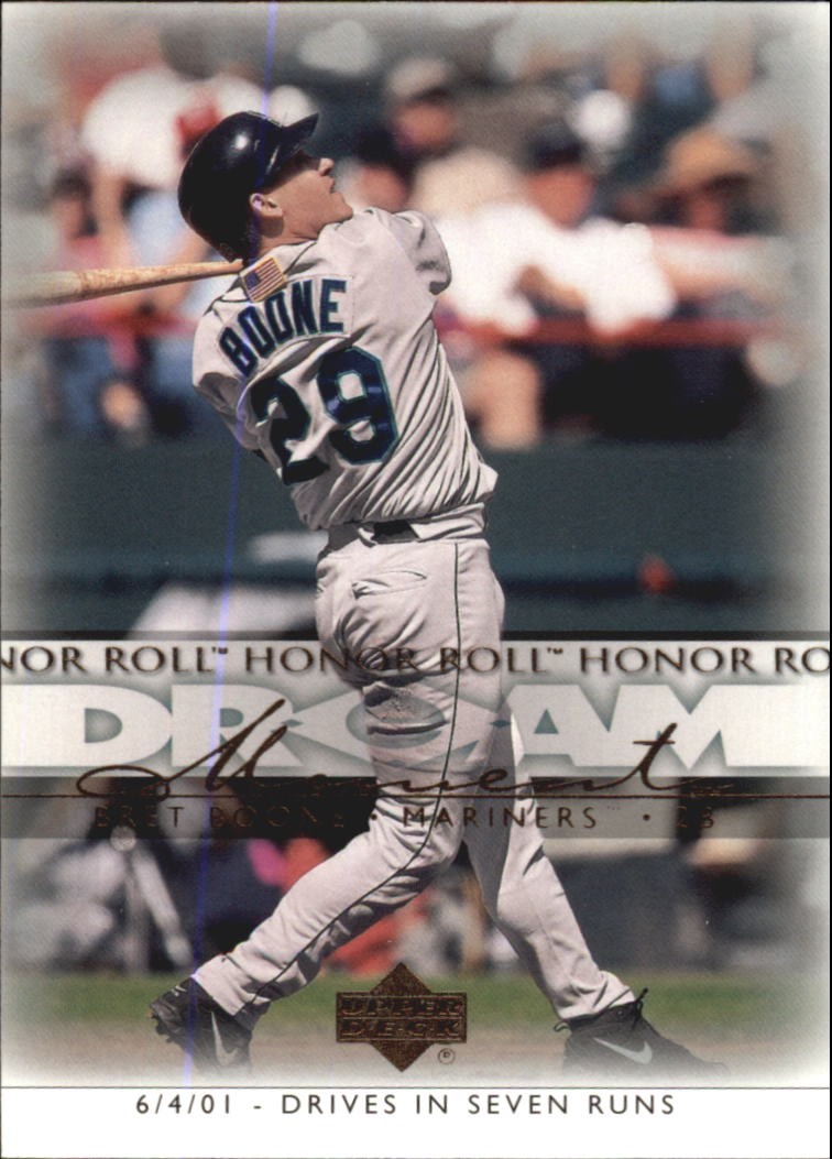 2002 Upper Deck Honor Roll #77 Bret Boone - BB