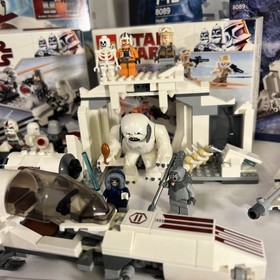LEGO Star Wars Lot Hoth Wampa Cave 8089 Rebel&Snow Trooper 8083 8084 Freeco 8085