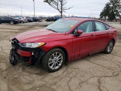 Door OEM Left Front Driver Complete Red D4 2013-2020 Ford Fusion