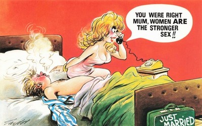 Bamforth Artist TAYLOR Comic Postcard You Were Right Mum Unused