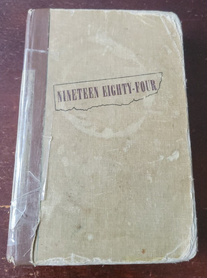 Nineteen Eighty-Four (1984) - George Orwell - 1949 Harcourt HC 18th Print (Read)