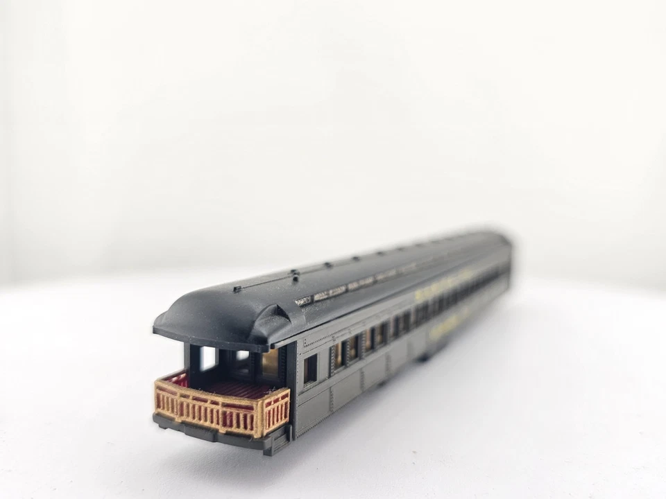 *READ* Lima? N Scale Santa Fe Cafe Observation Passenger Car 3275 Model Train - Image 4 of 4