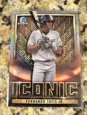 2023 Bowman Chrome - Bowman Iconic  Mojo Refractor #BI-3 Fernando Tatís Jr.