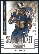 2014 Panini Contenders #75 Zac Stacy St. Louis Rams 36709