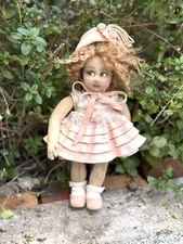 Poupée Lenci En Feutre De 31 Cm