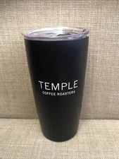 Temple Coffee Roasters Travel Tumbler Miir  Stainless 16 Oz Black Rare